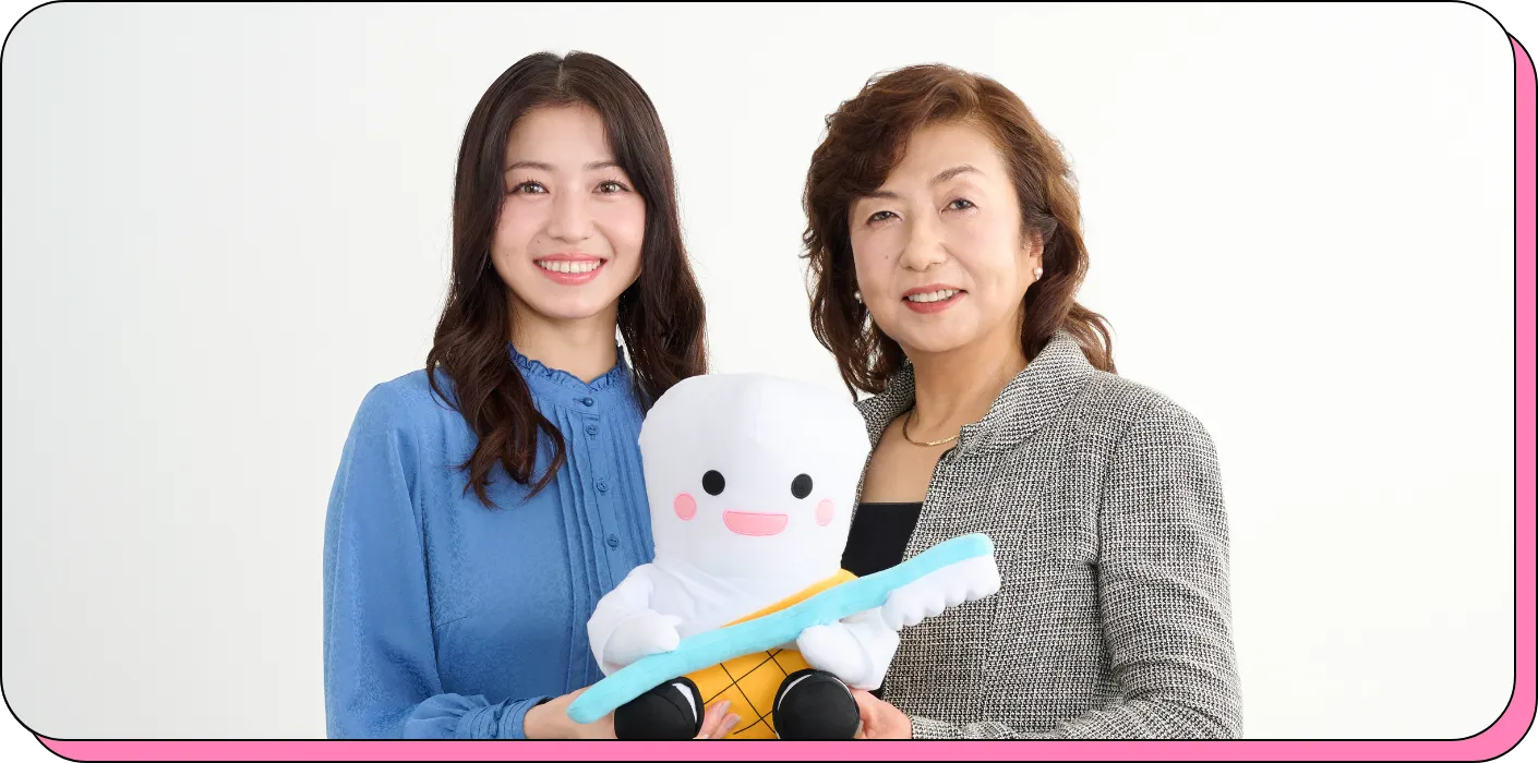 中村静香さんと岡村美恵子さんの写真