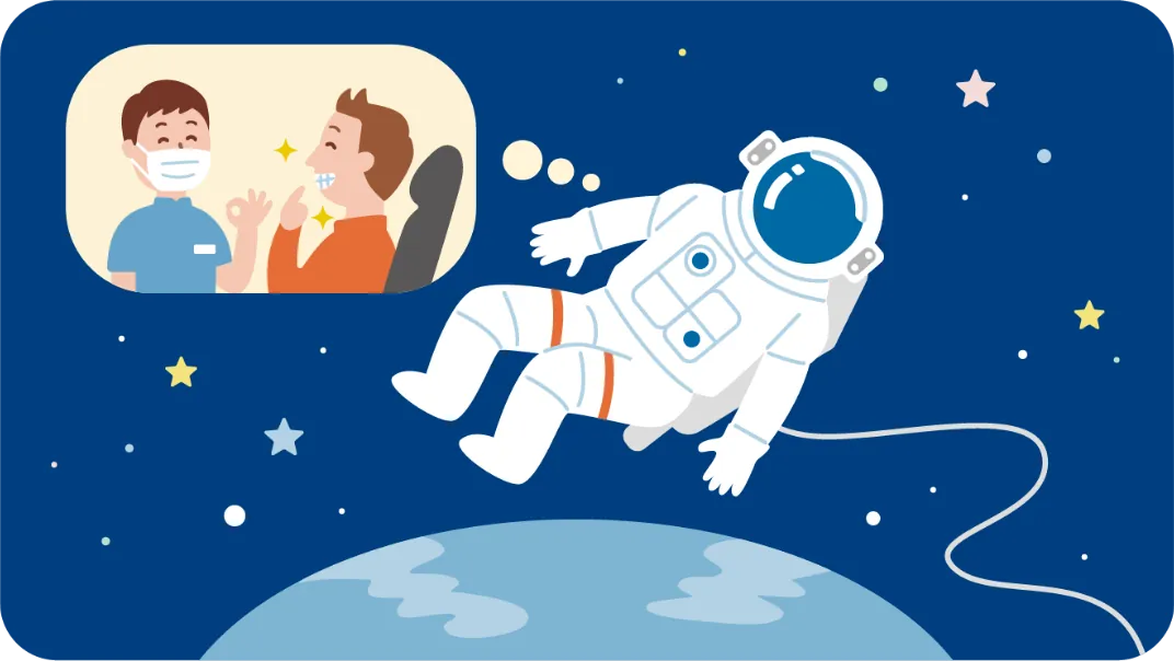 宇宙飛行士イラスト